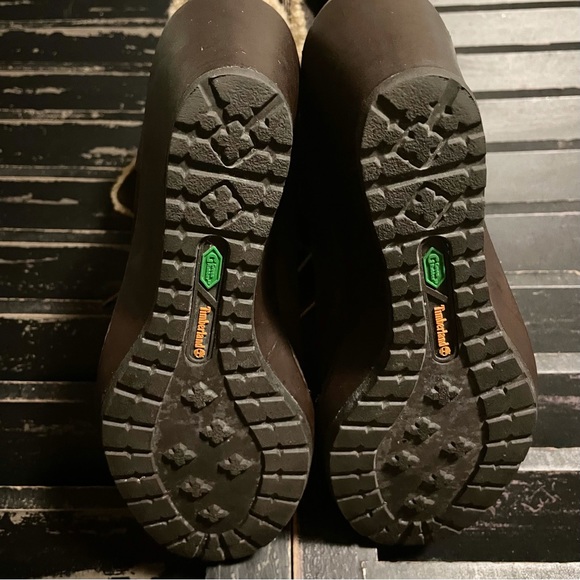 TIMBERLAND Earthkeepers Ladies Wedge Heel Boots Brown Size 7.5 - Picture 8 of 9